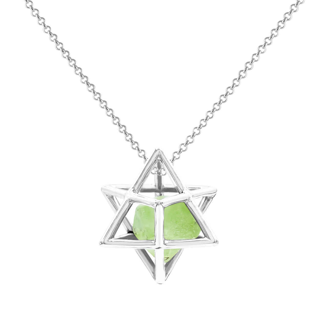 Peridot Merkabah Pendant