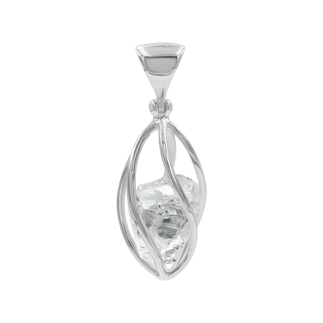 Petalite Caged Setting Pendant