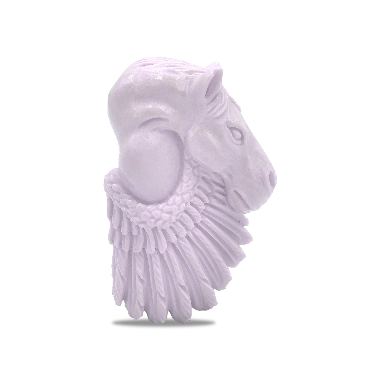 Carved Phosphosiderite Pegasus