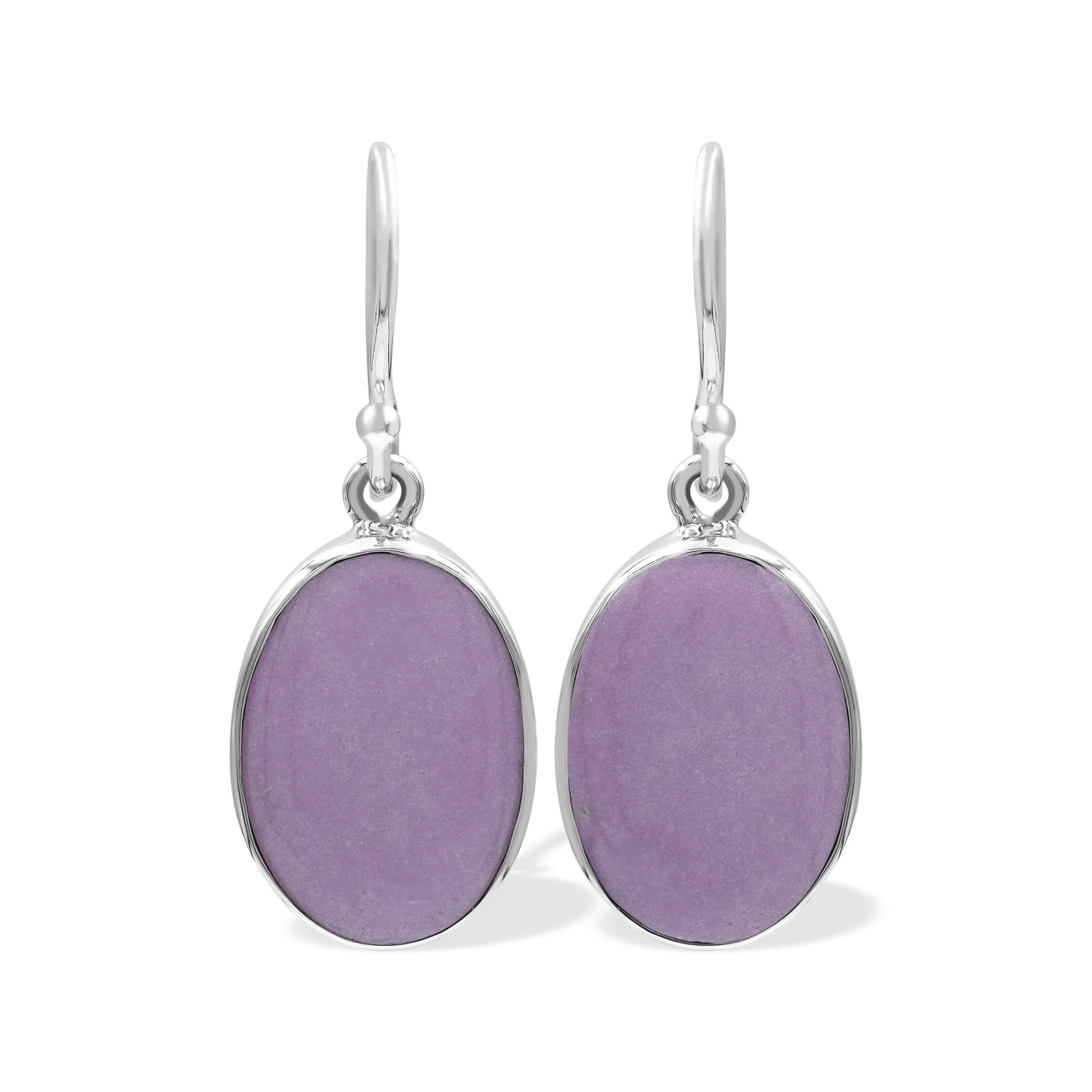 Phosphosiderite Oval Earrings