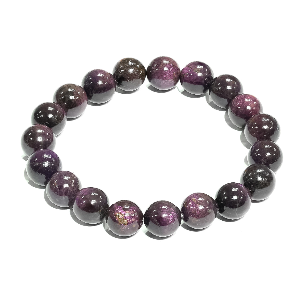 Purpurite Bead Bracelet