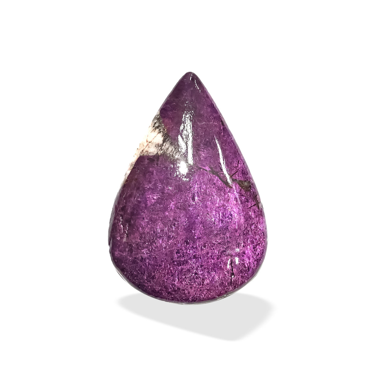 Purpurite Pear Cabochon 34mm