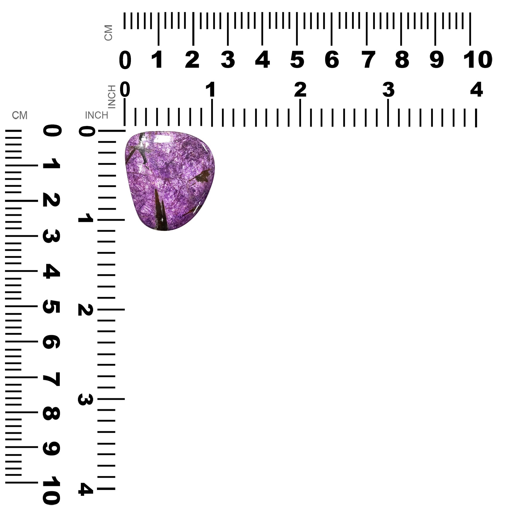 Purpurite Free Form Cabochon 29mm