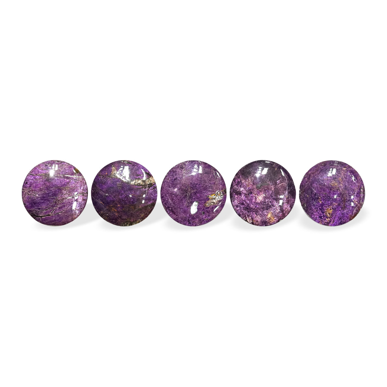 Purpurite Round Cabochon 15mm