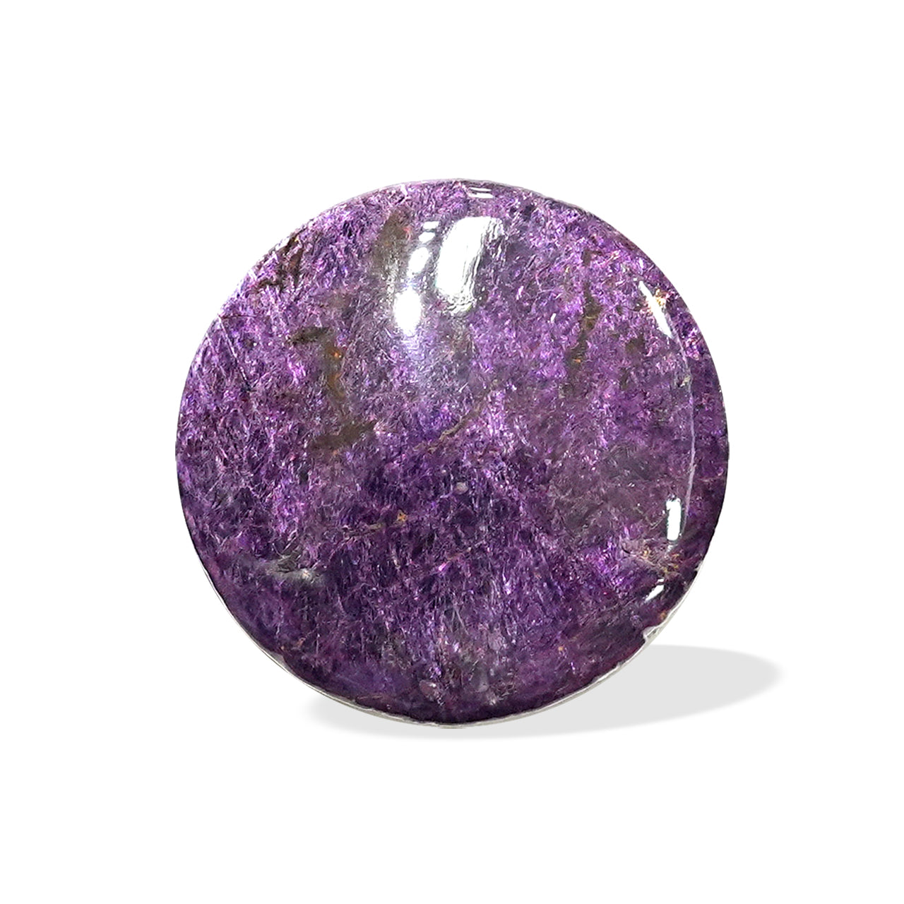 Purpurite Round Cabochon 18mm