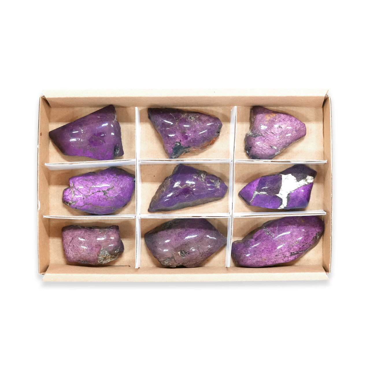 Small Box Purpurite, 9 pcs