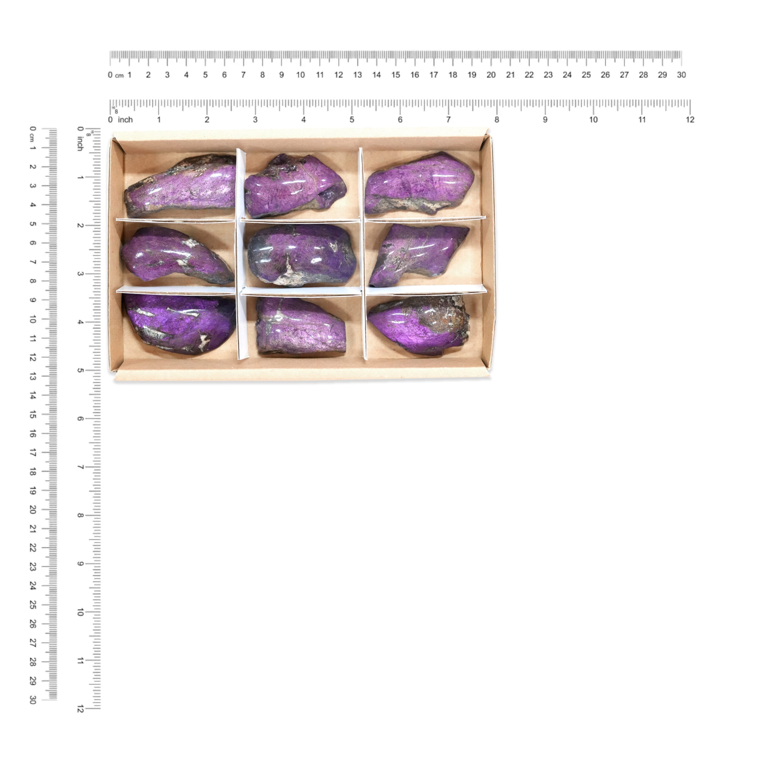 Small Box Purpurite, 9 pcs