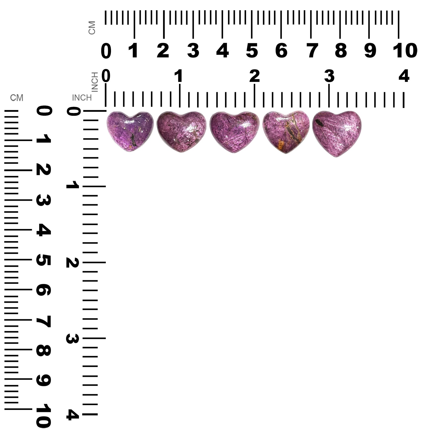 Heart Purpurite 12.5-16cts