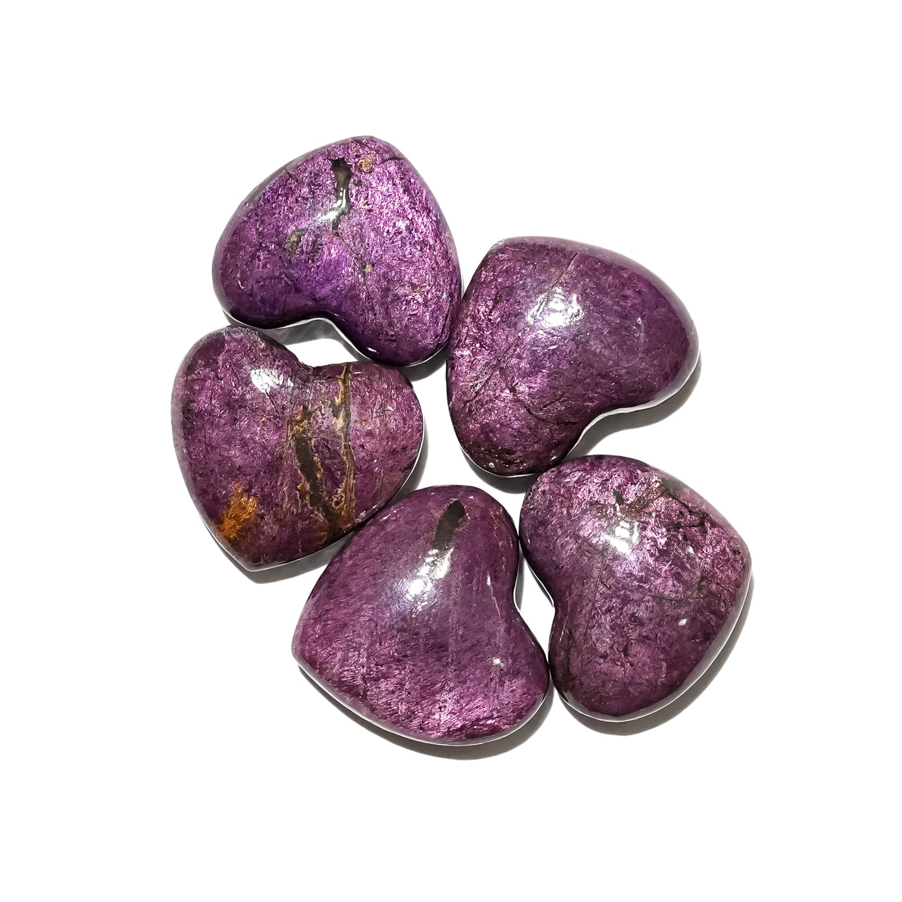 Heart Purpurite 12.5-16cts