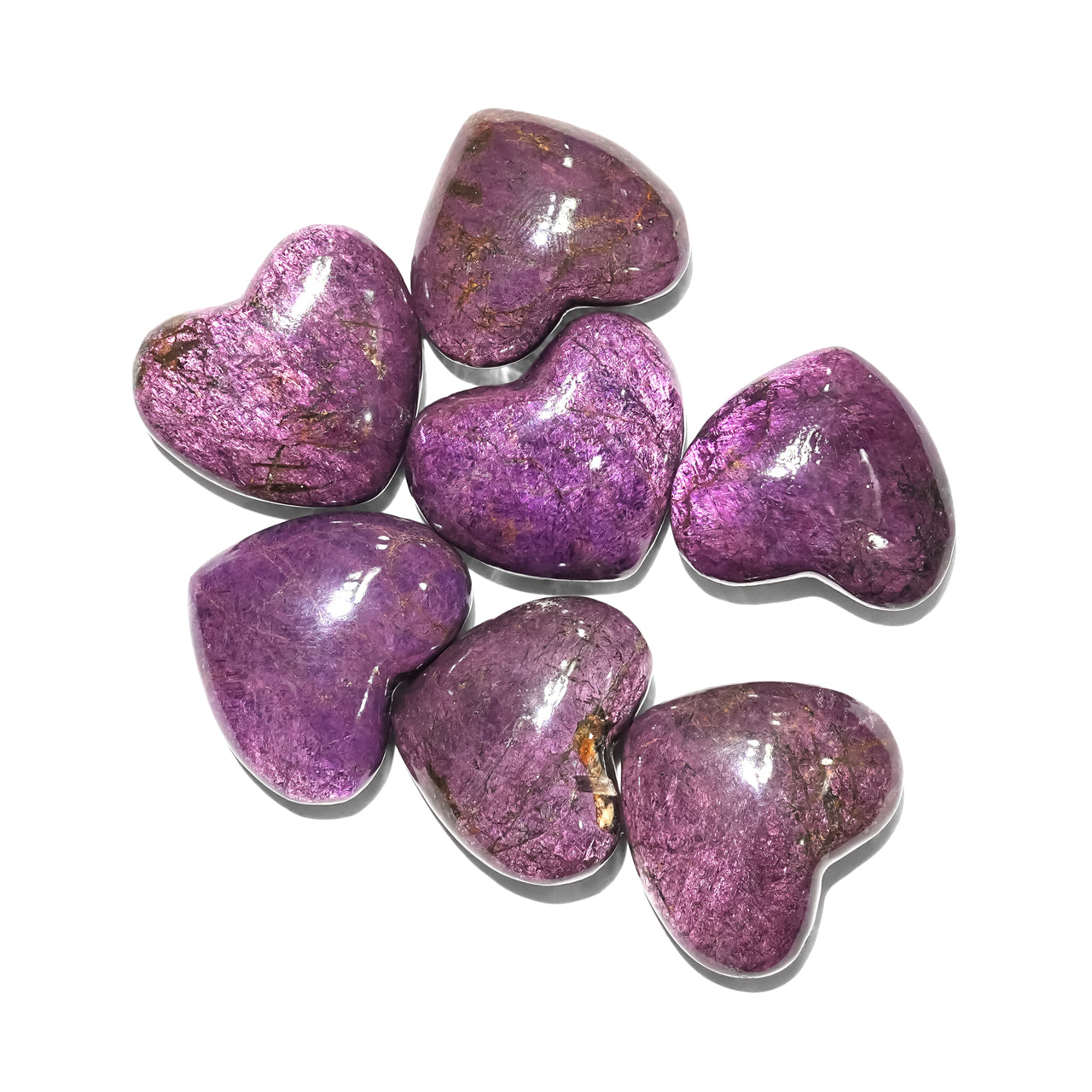 Purpurite Heart Medium 20.4-27ct