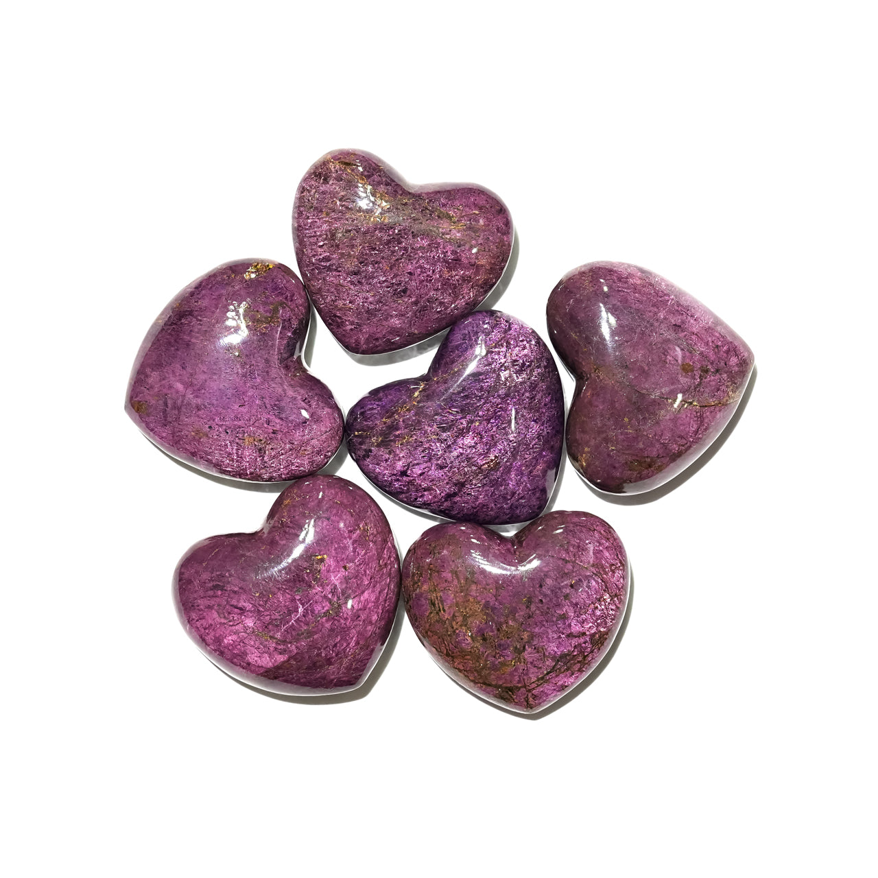 Purpurite Heart Large 34.4-45.5ct