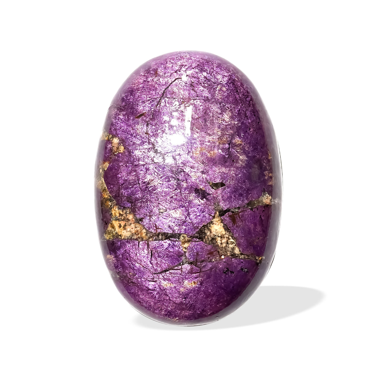 Purpurite Polished Palm Stone 2.4 - 3 inches