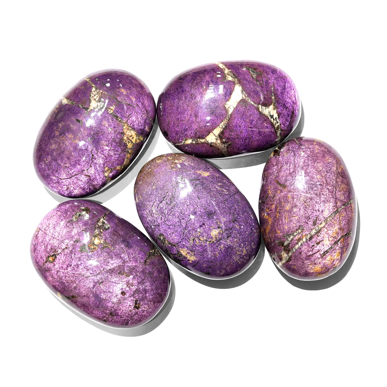 Purpurite Polished Palm Stone 2.4 - 3 inches