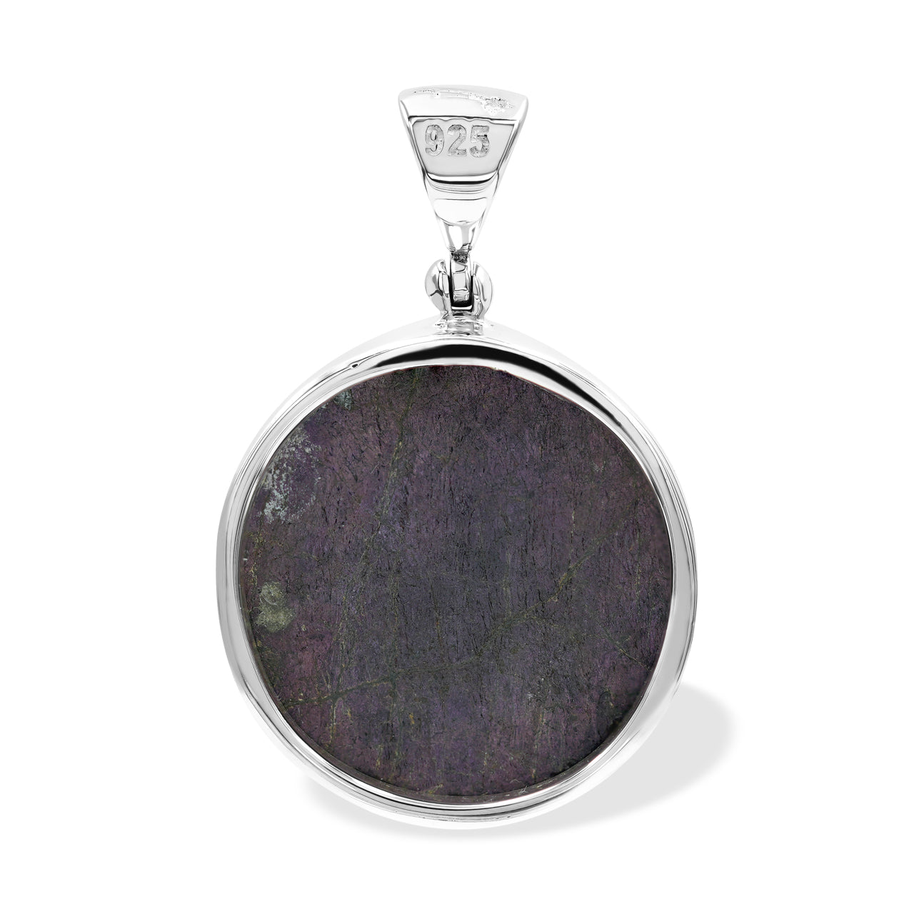 Purpurite Round Pendant