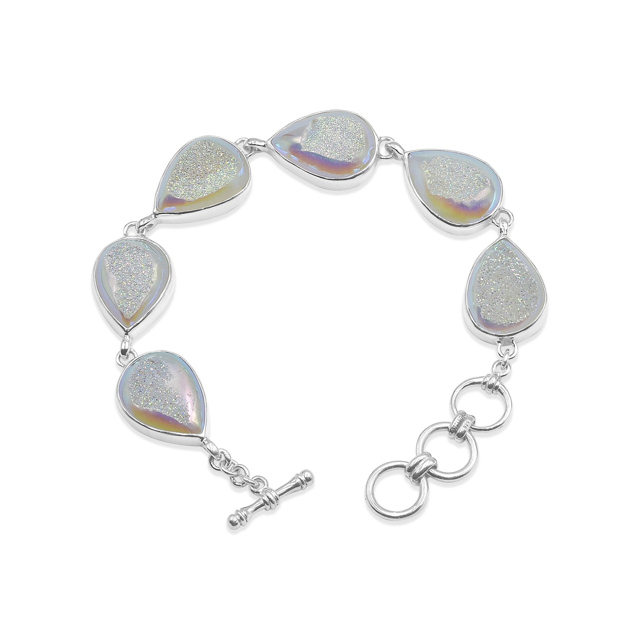 Window Si-Opal Drusy Bracelet