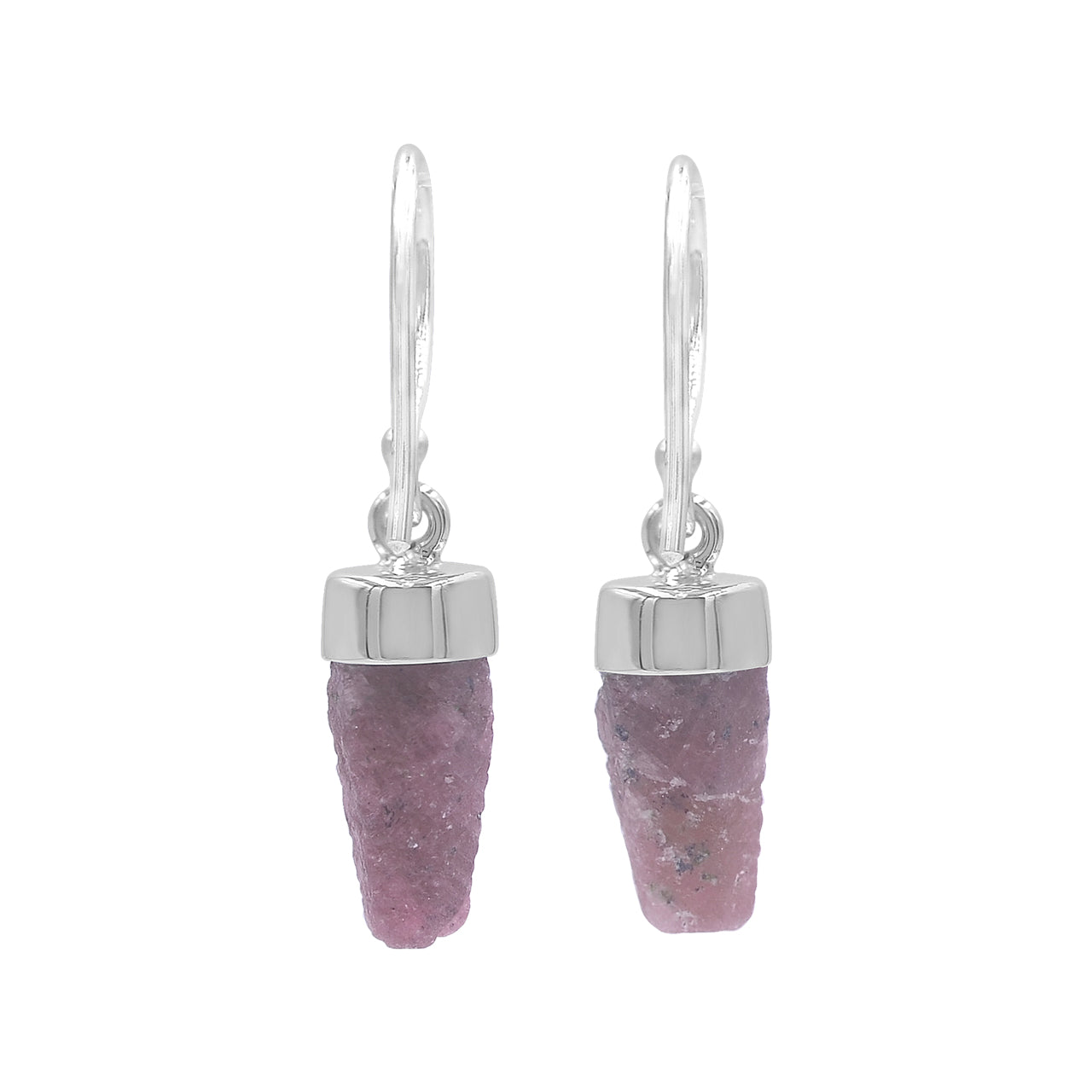 Ruby Crystal Drop Earrings