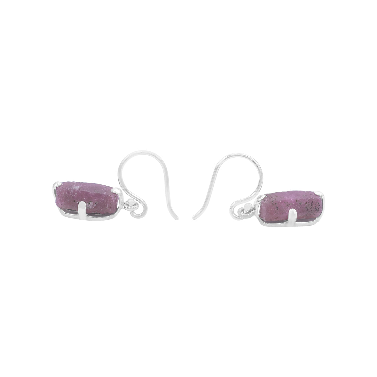 Ruby Prong Set Earrings