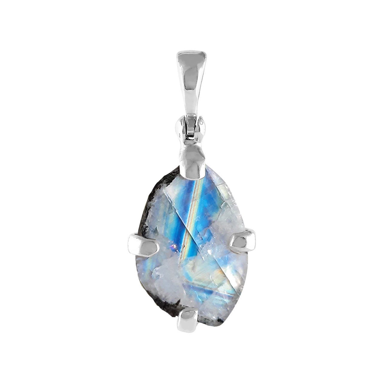 Rainbow Moonstone Pendant