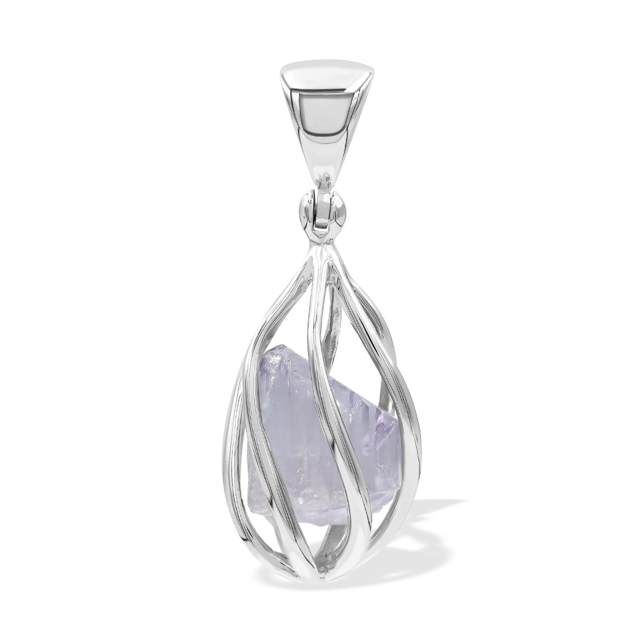 Purple Scapolite Pendant Cage