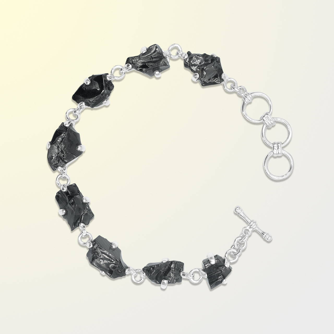 Elite Shungite Prong Set Bracelet