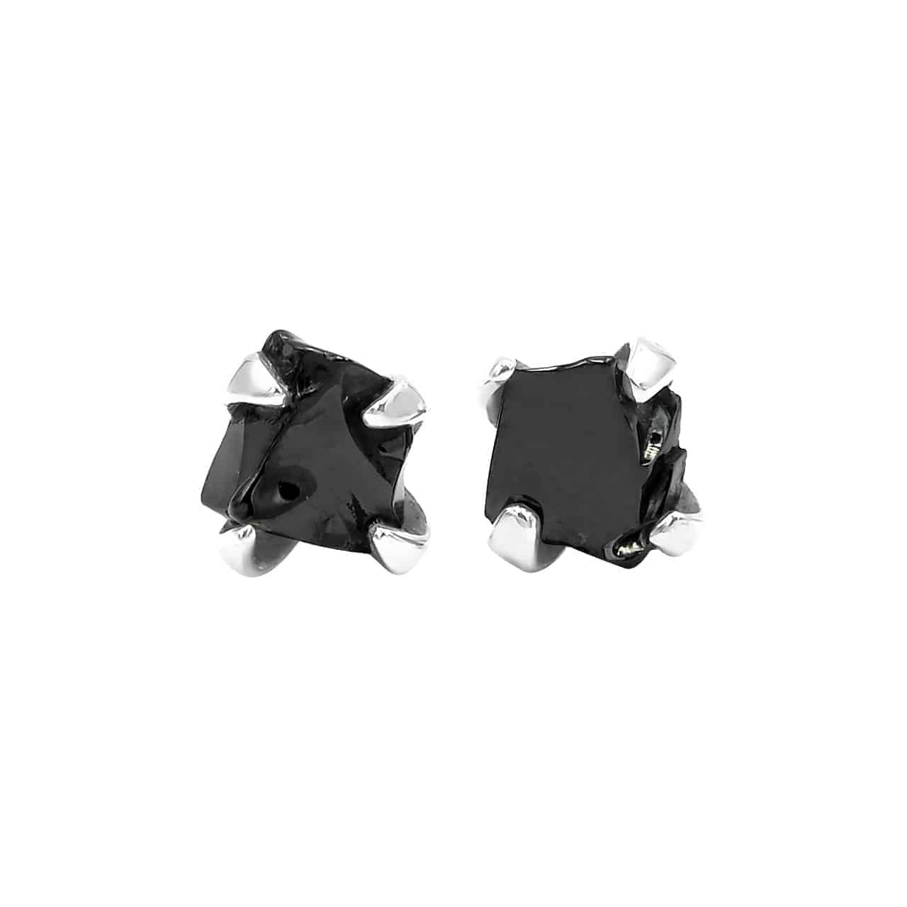 Genuine Rough Elite Shungite Post Earrings