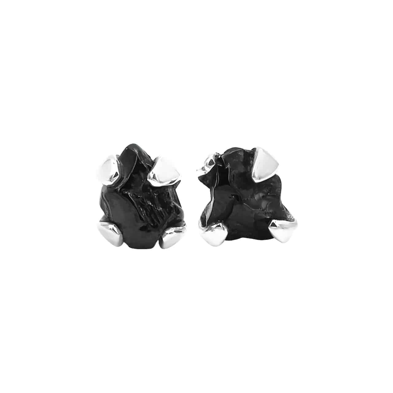 Genuine Rough Elite Shungite Post Earrings