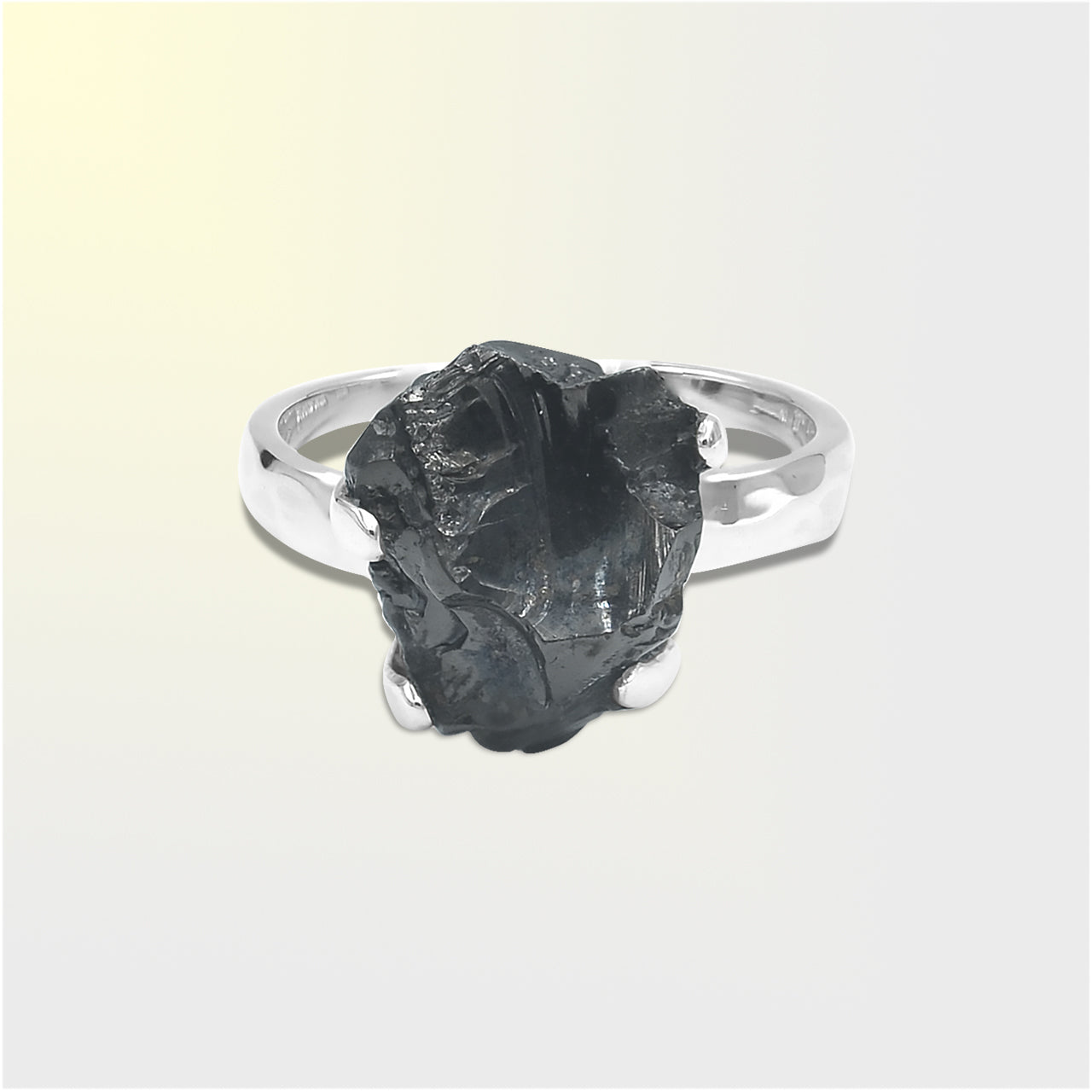 Elite Shungite Prong Set Ring