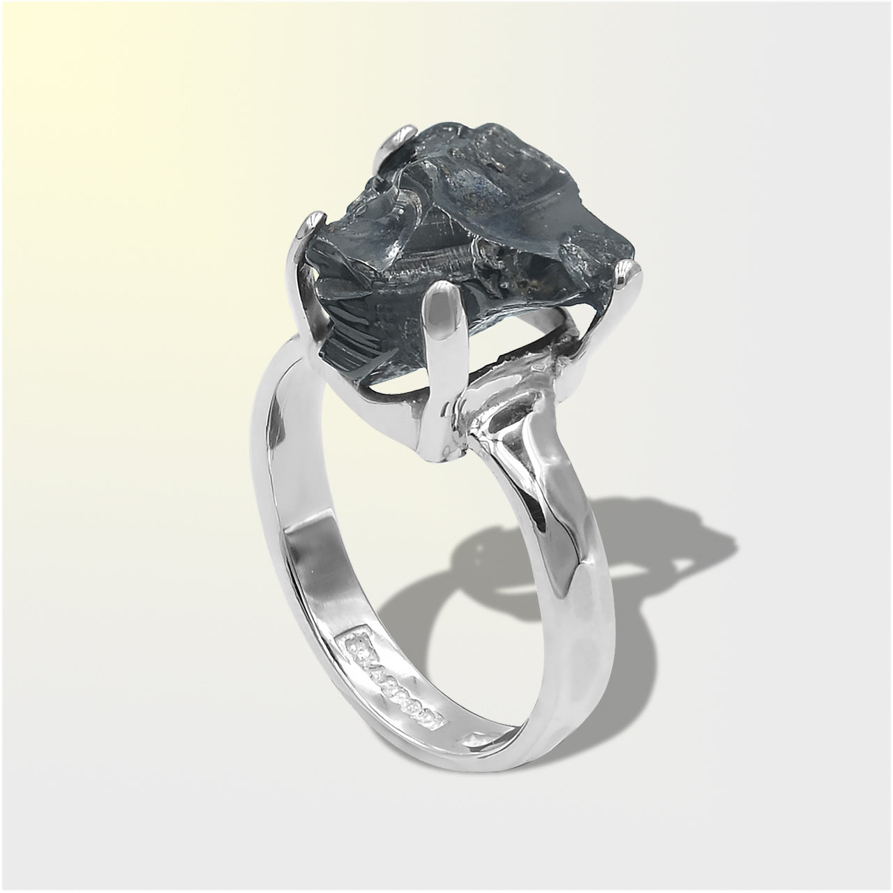 Elite Shungite Prong Set Ring