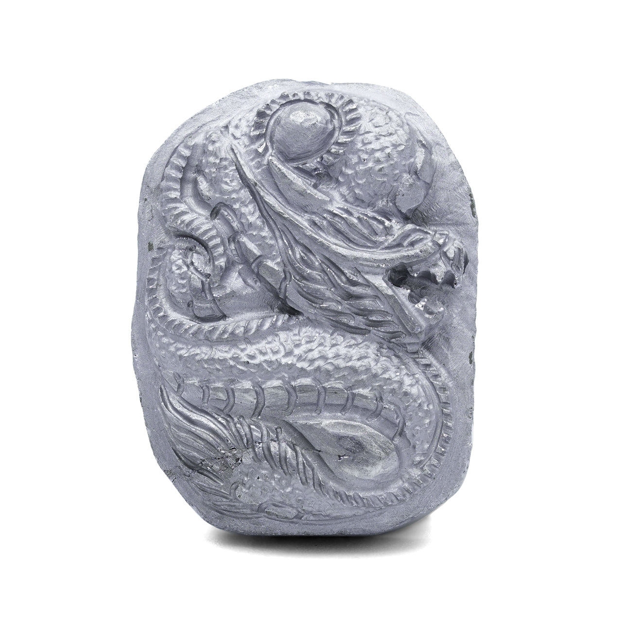 Silica Carved Dragon Cabochon - 1 piece