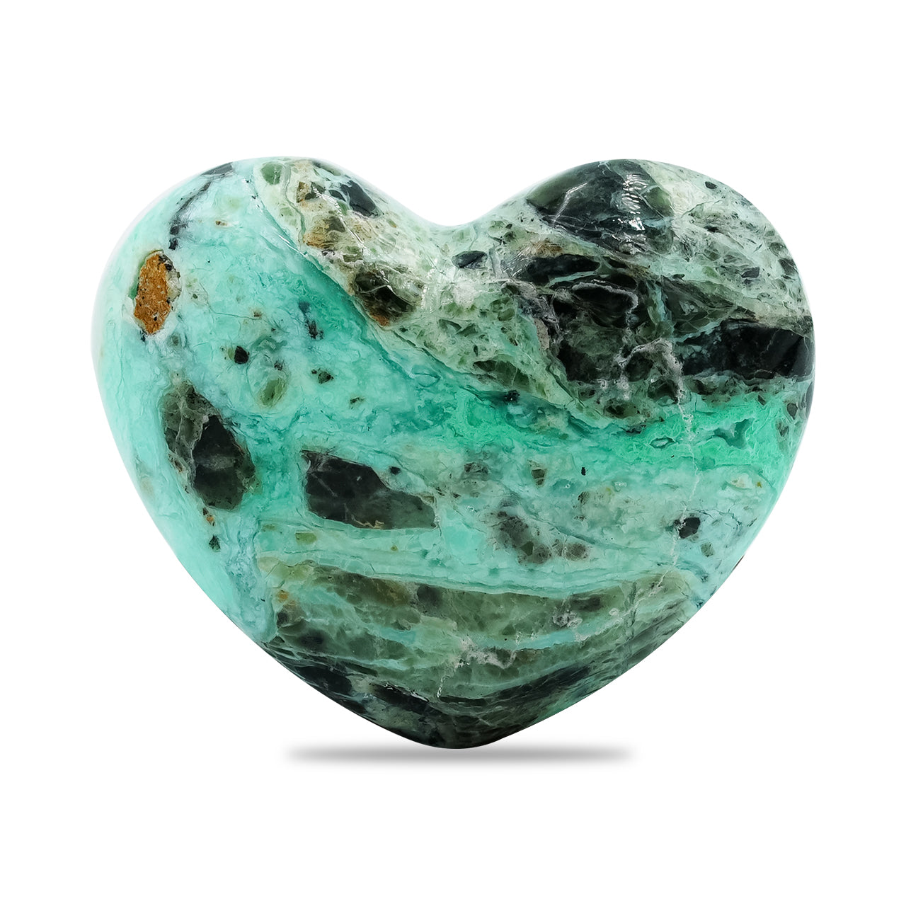 Smithsonite Heart Cabochon 21-22 mm