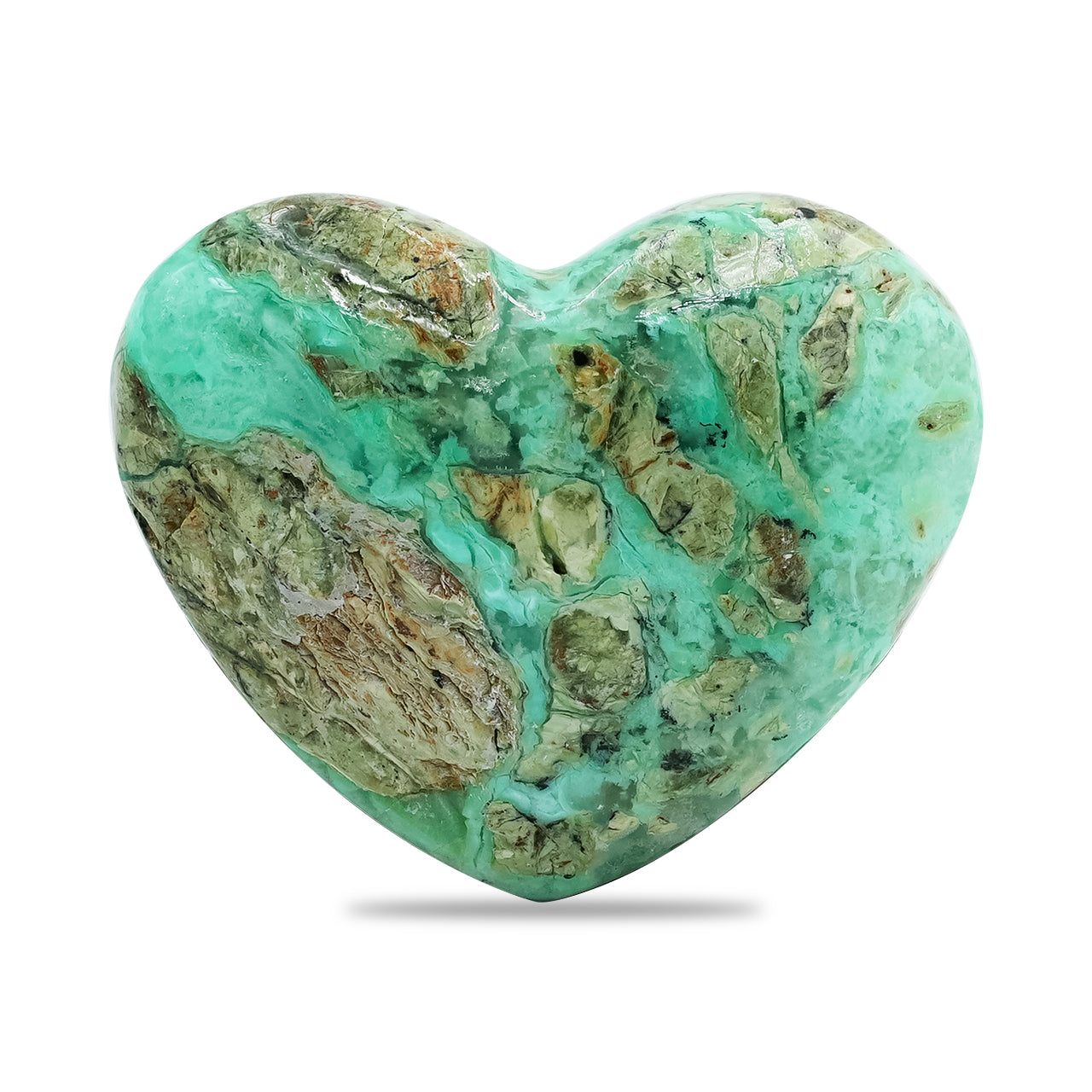 Smithsonite Heart Cabochon 21-22 mm