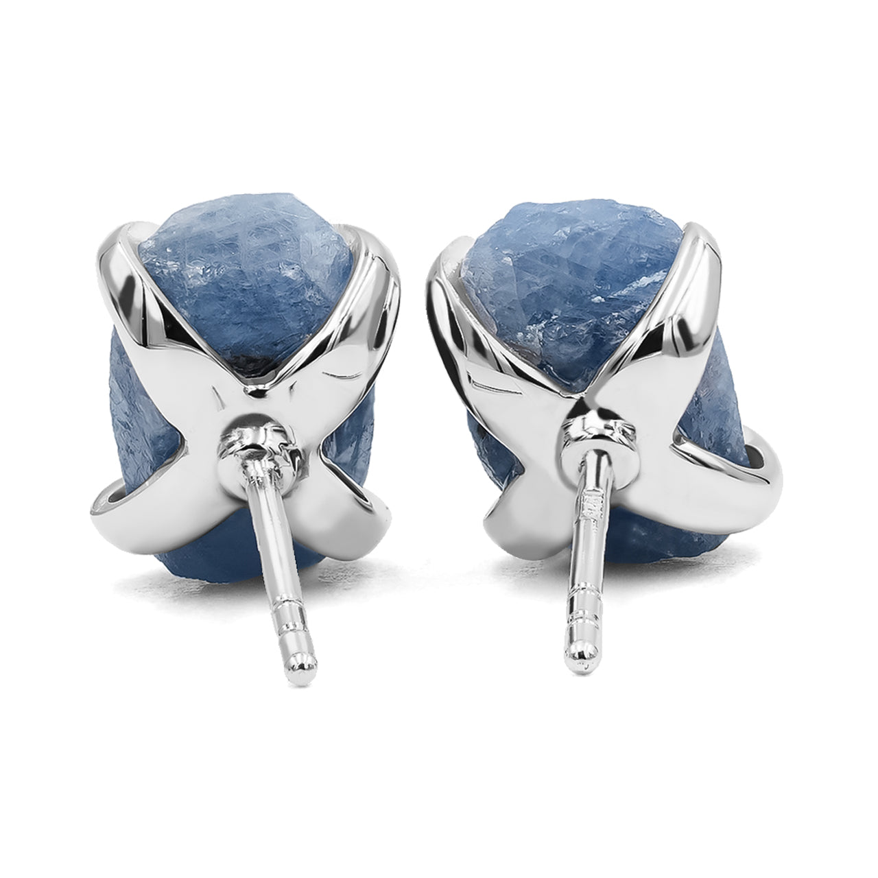 Sapphire Crystal Post Style Earrings