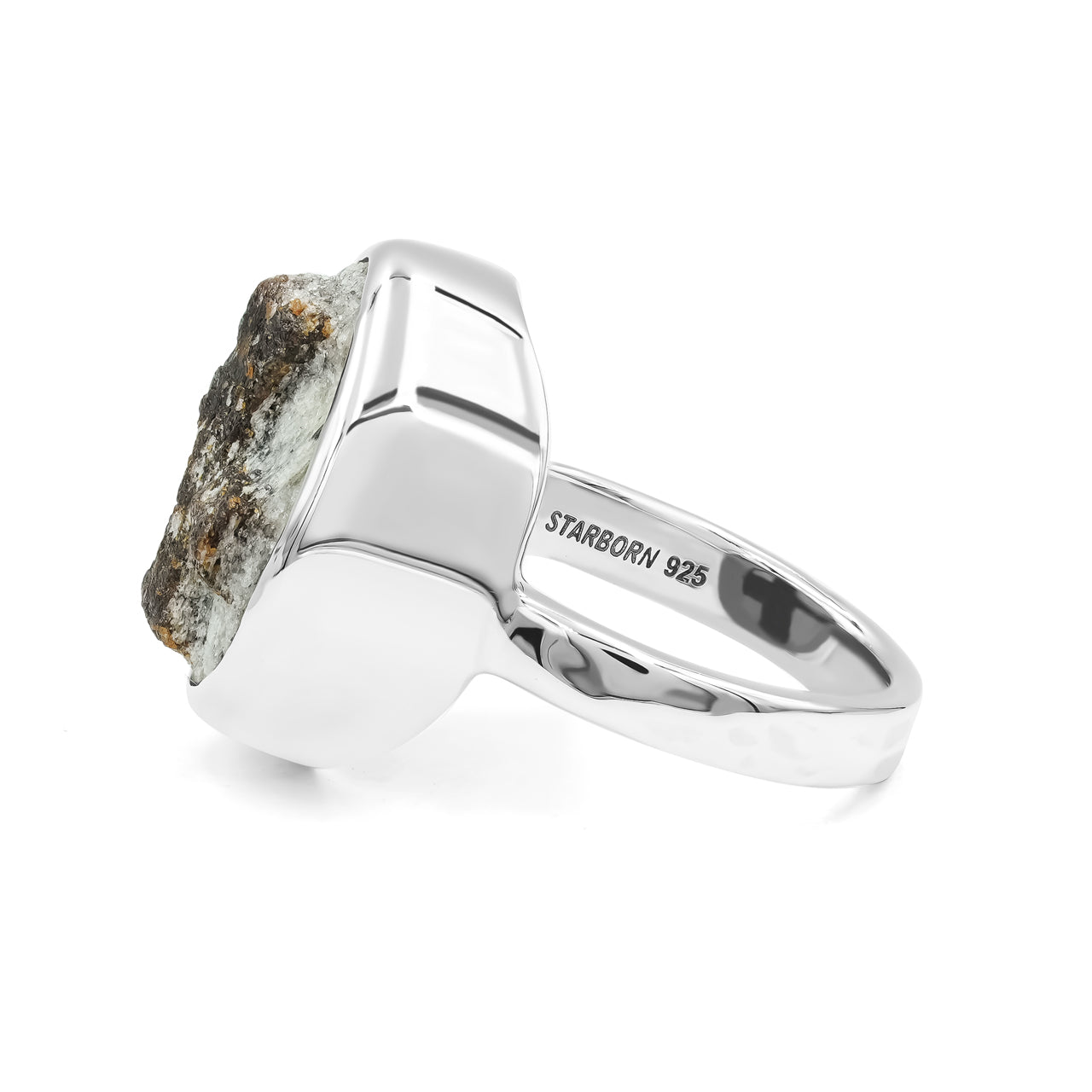 Staurolite Cross pattern Ring