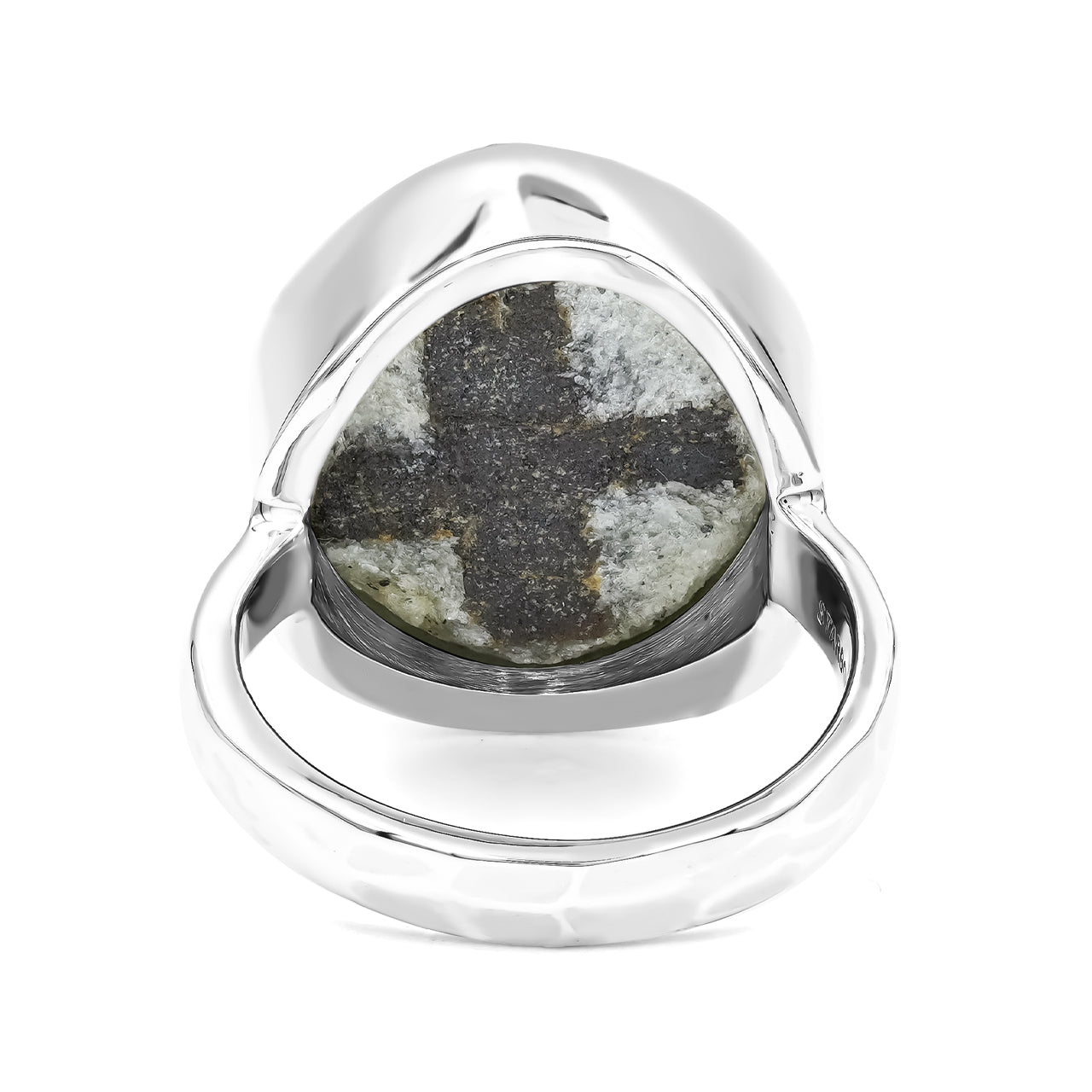 Staurolite Cross pattern Ring