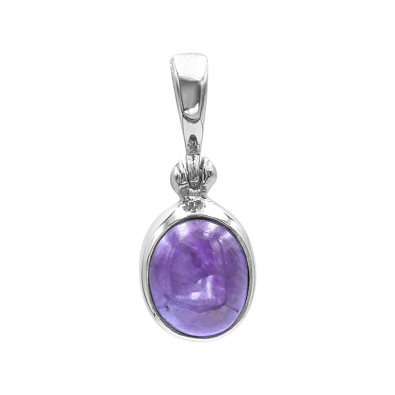 Sugilite Oval Pendant