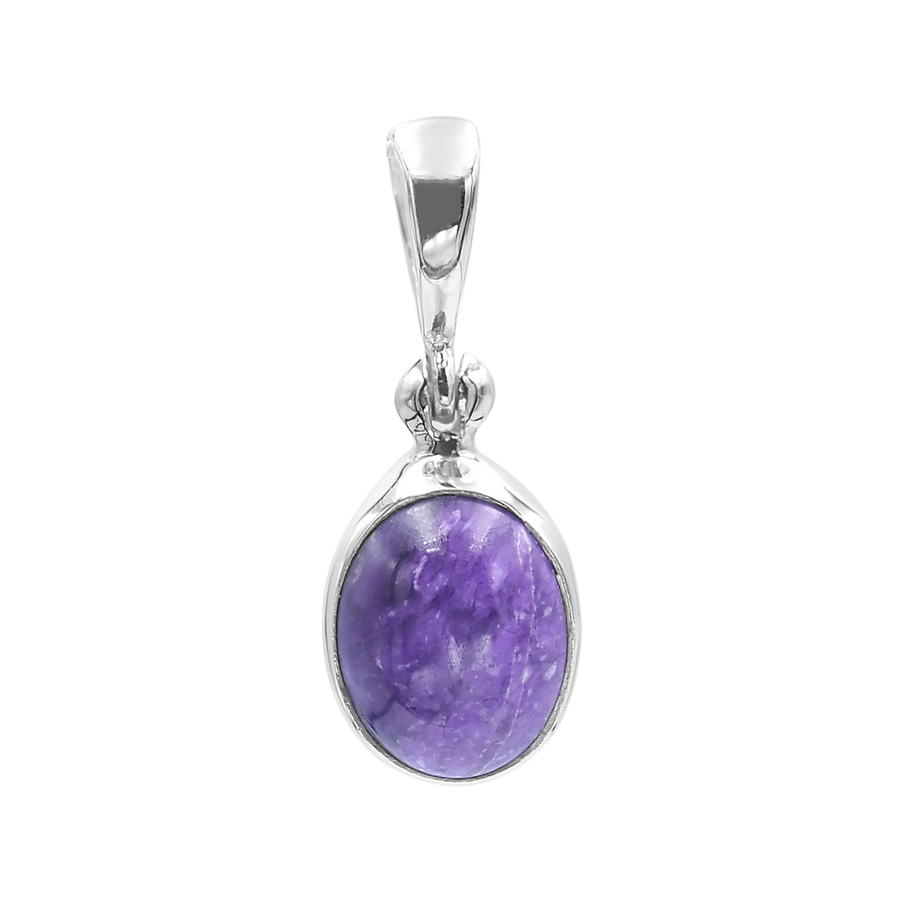 Sugilite Oval Pendant