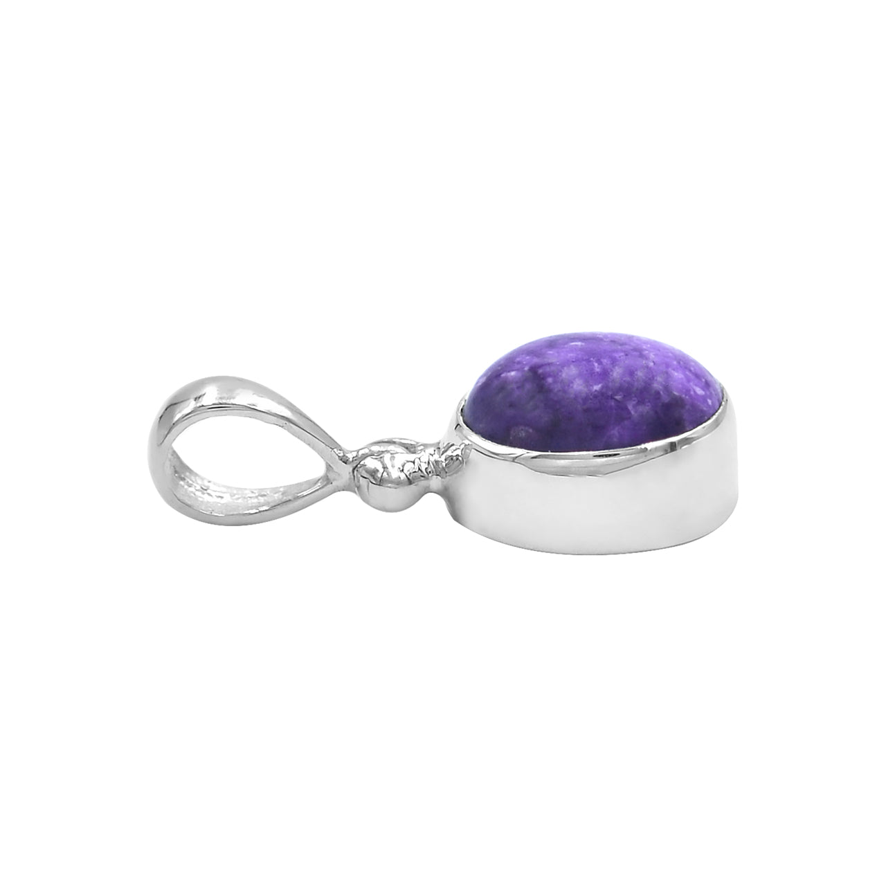 Sugilite Oval Pendant