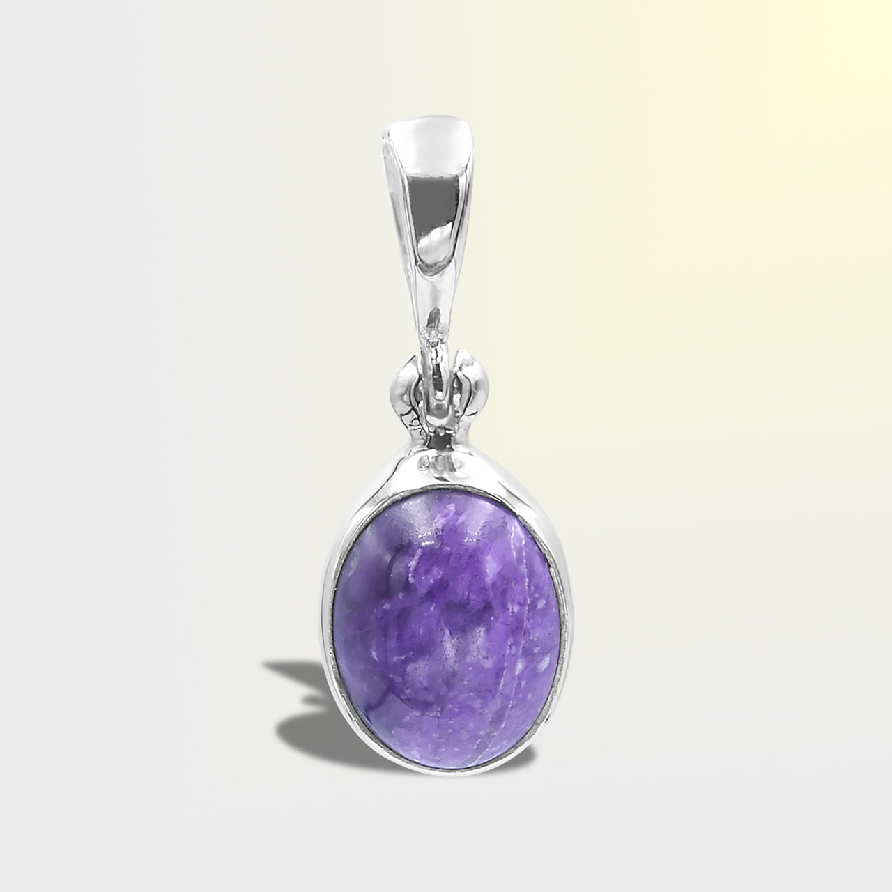 Sugilite Oval Pendant