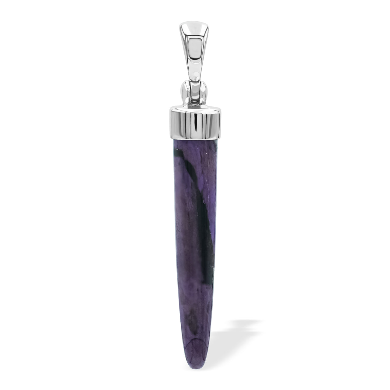 Sugilite Pendant in Sterling Silver