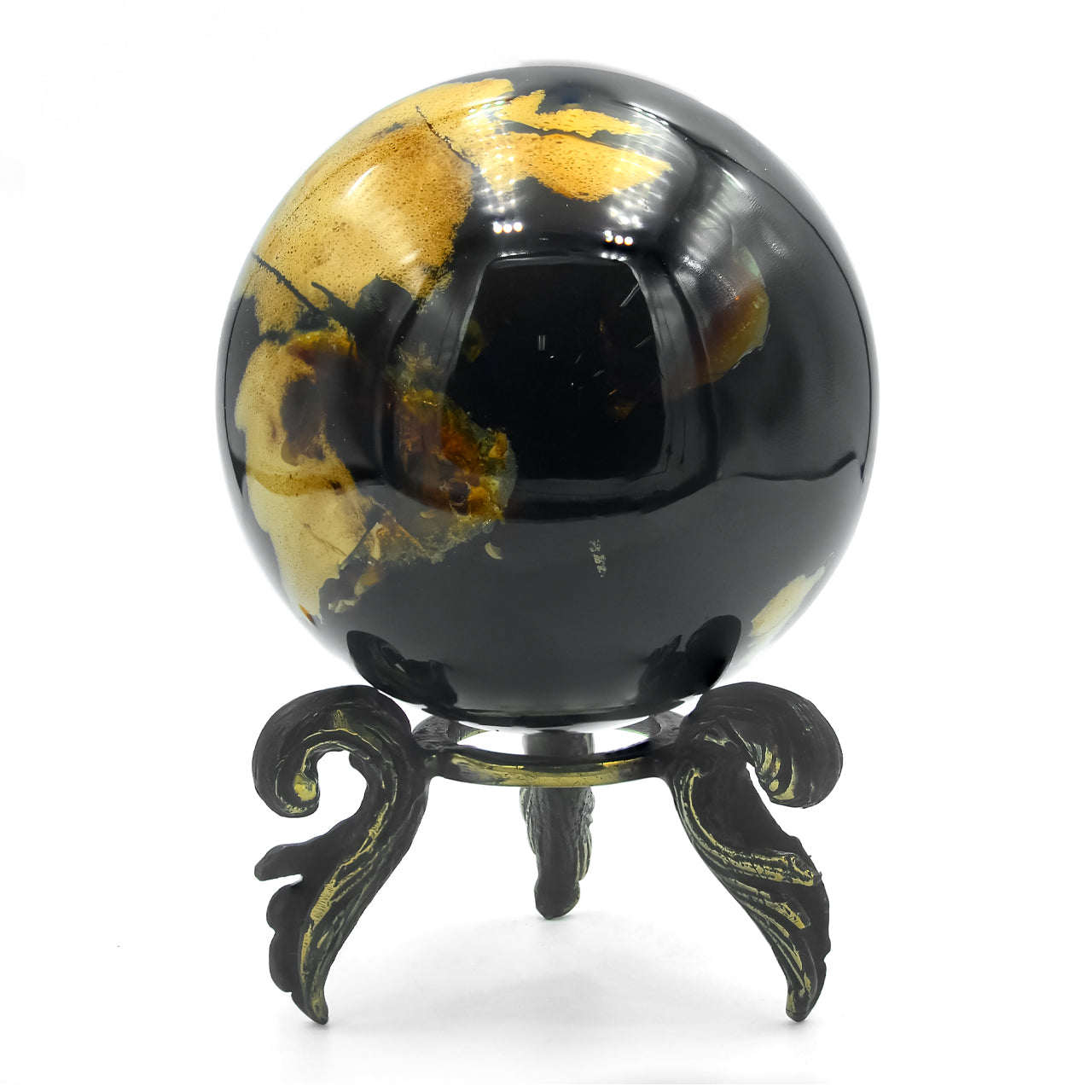 Milk and Honey Amber Sphere L