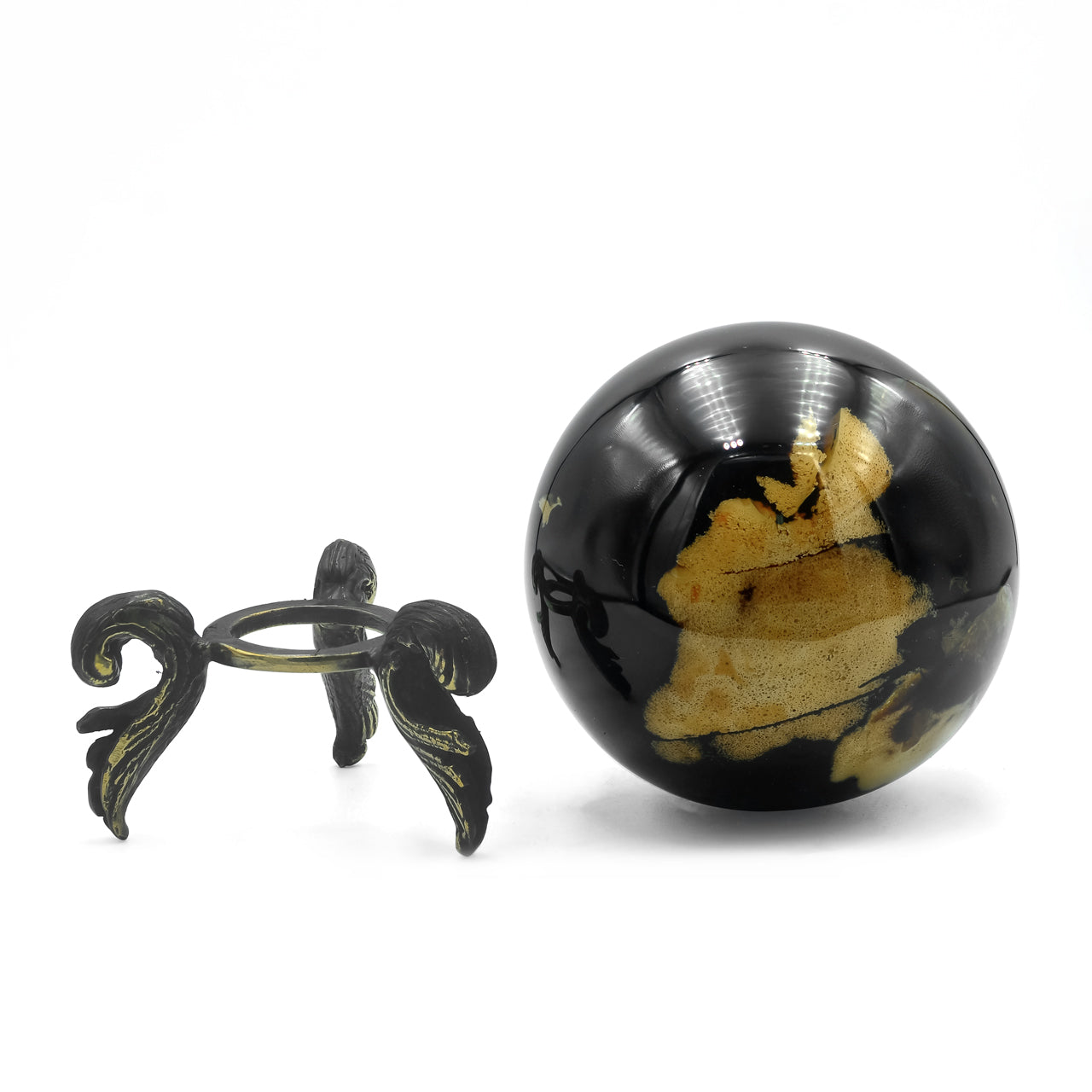 Milk and Honey Amber Sphere L