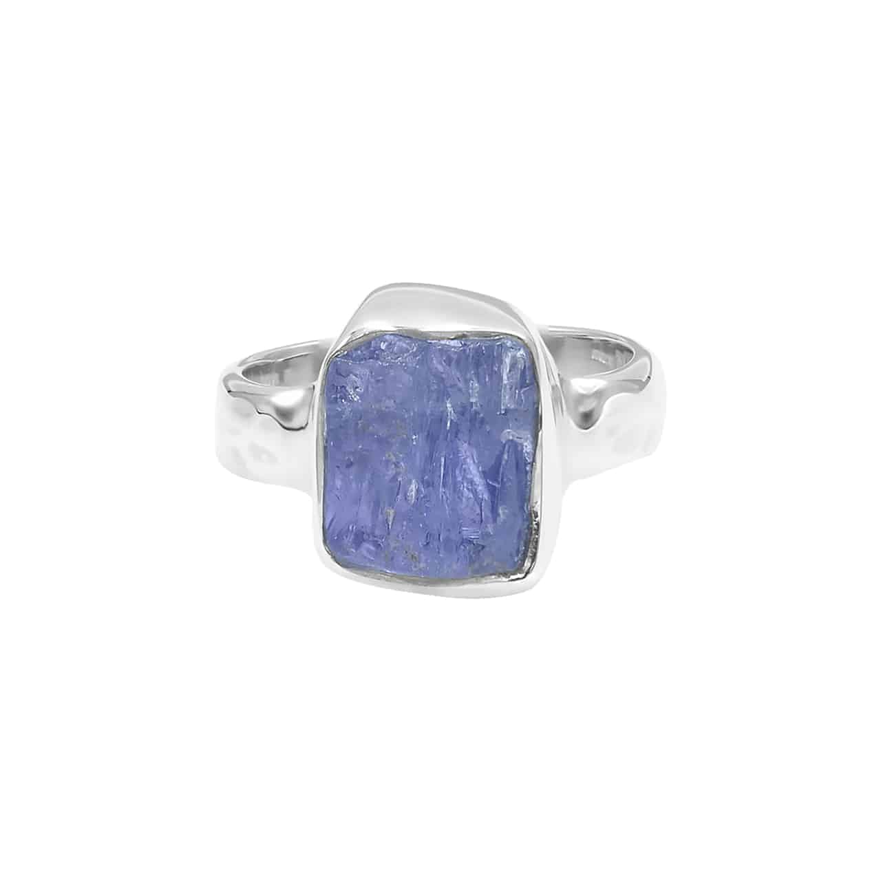 Tanzanite Crystal Ring