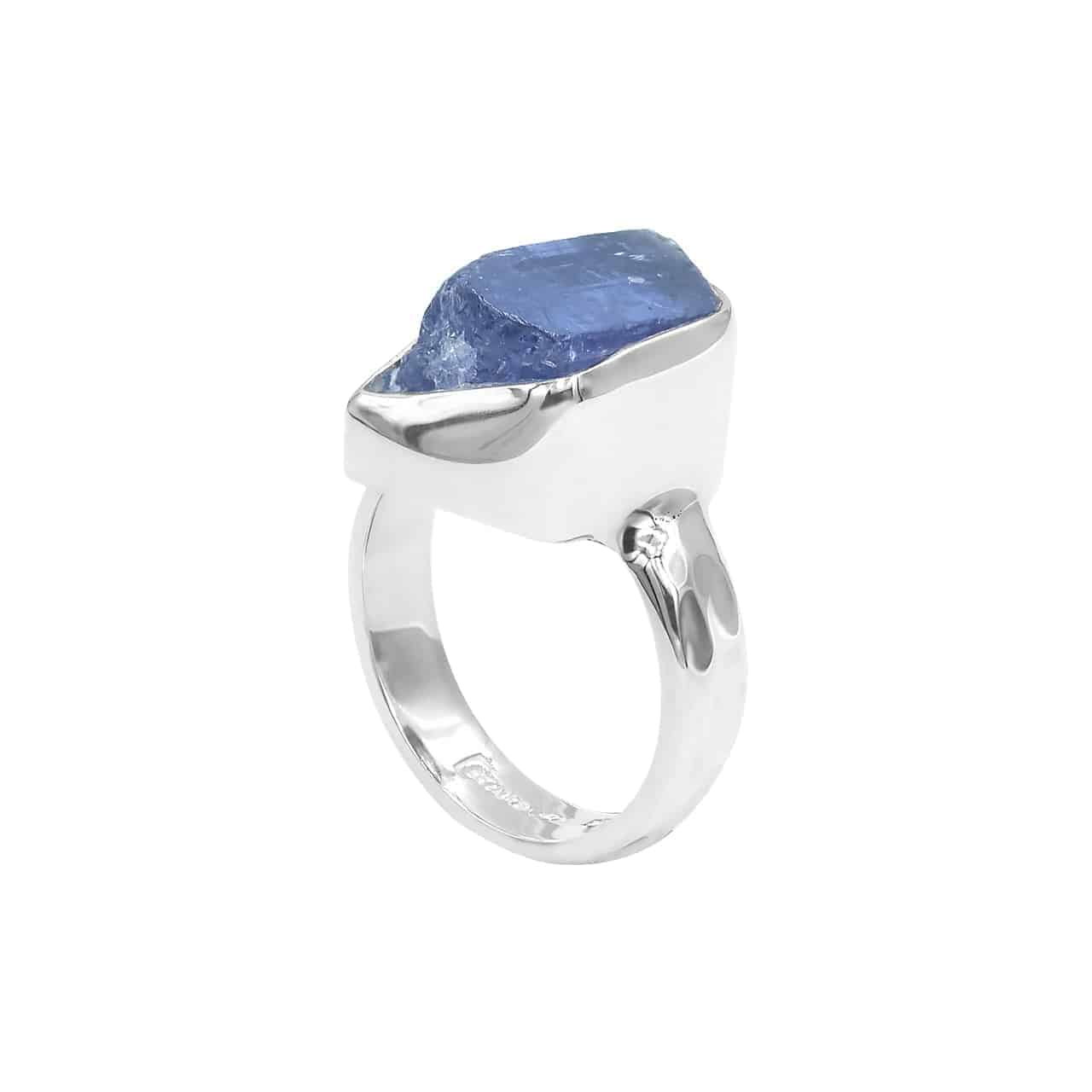 Tanzanite Crystal Ring