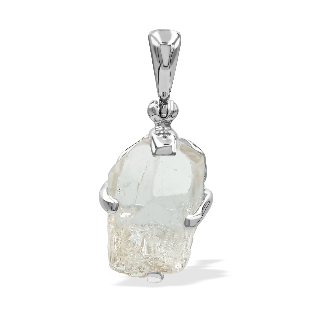 Natural Topaz Crystal Pendant