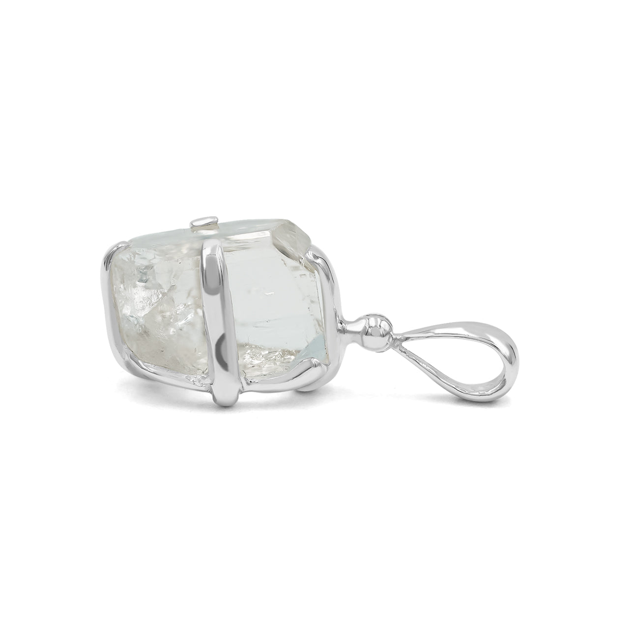 Natural Topaz Crystal Pendant