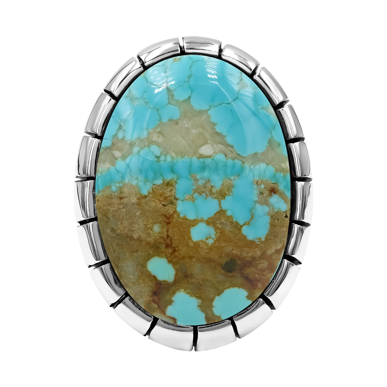 #8 Nevada Turquoise New Style Ring