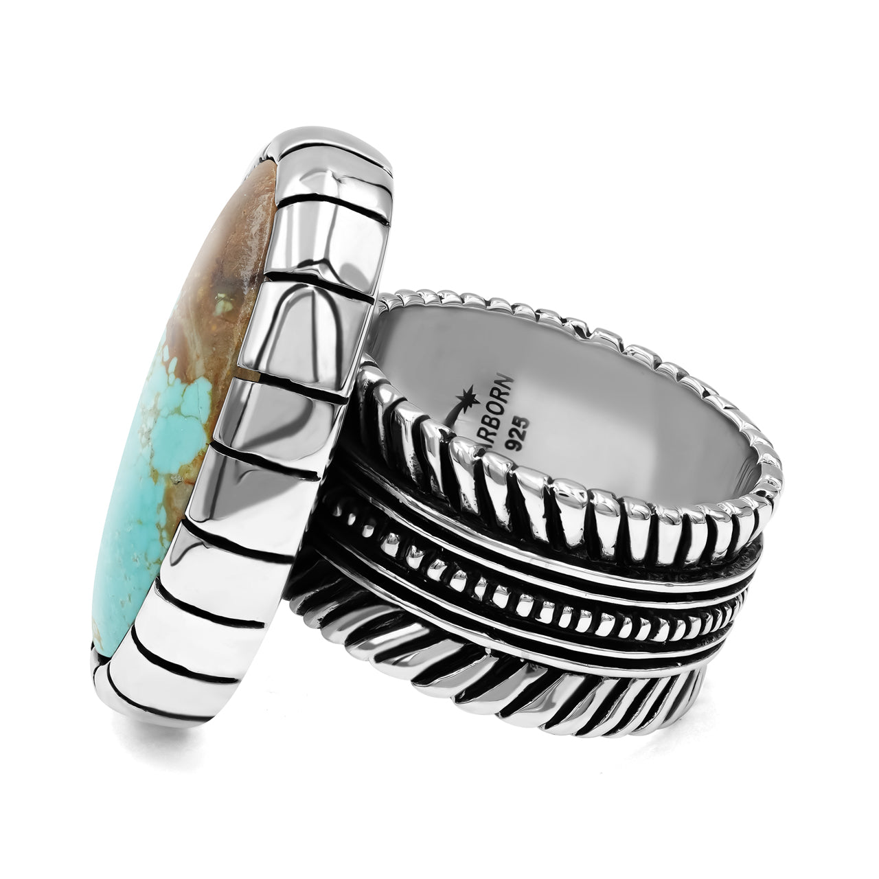 #8 Nevada Turquoise New Style Ring