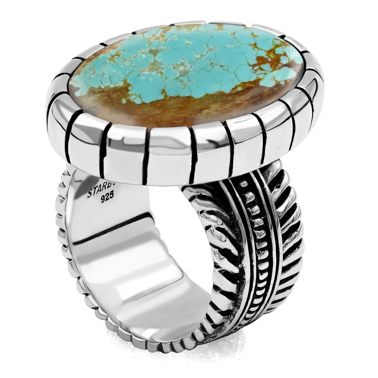 #8 Nevada Turquoise New Style Ring