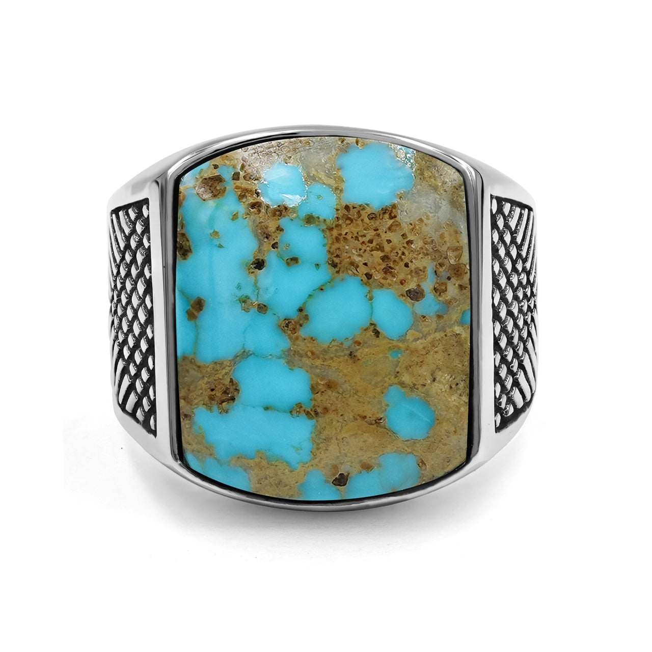 New Arizona Turquoise Men's Style Ring