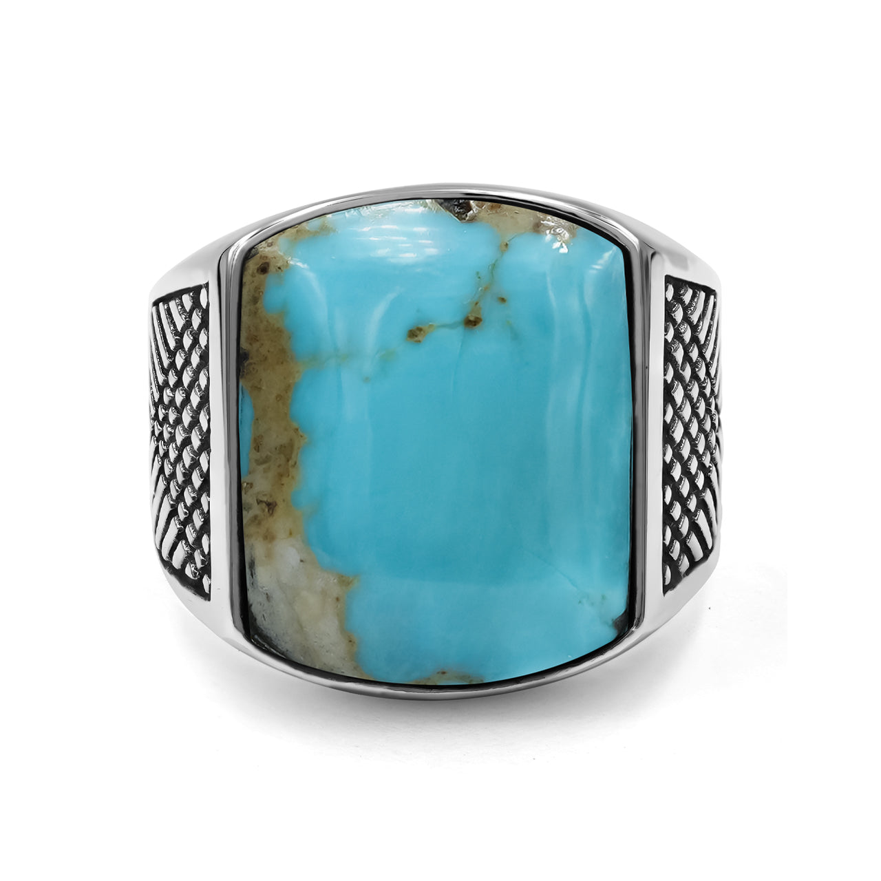 New Arizona Turquoise Men's Style Ring